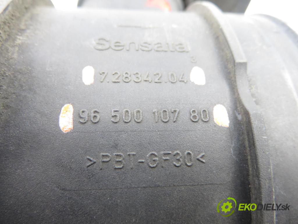 PEUGEOT PARTNER Skrzynia FURGON 2008 66,00 1.6 HDi 16V - 9HX (DV6AUTED4) 1560,00 váha vzduchu vzduchu 9650010780 ; 72834204