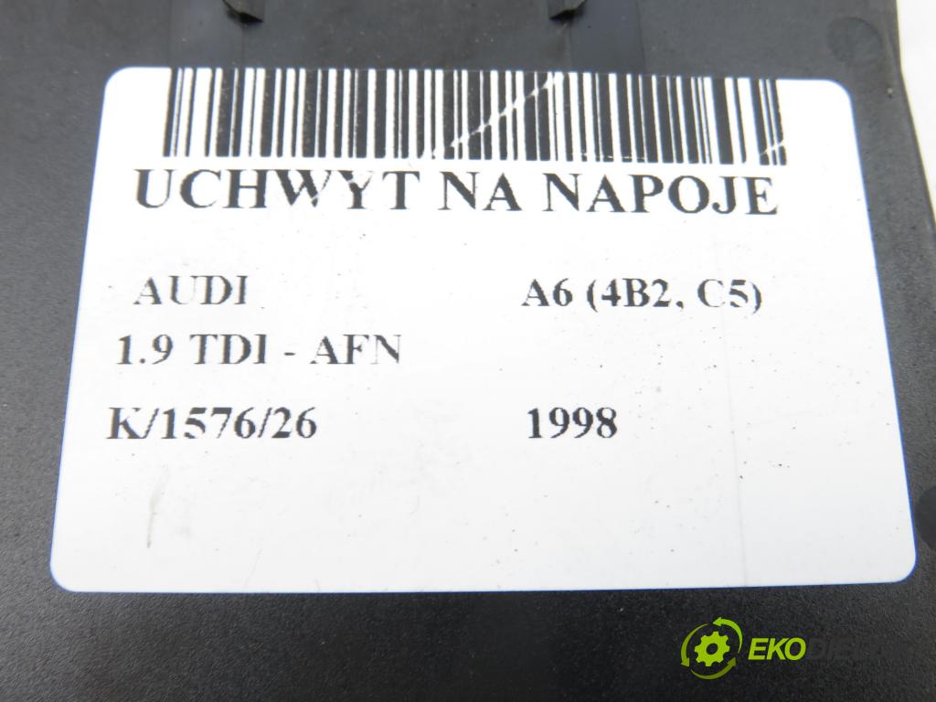 AUDI A6 (4B2, C5) SEDAN 1998 81,00 1.9 TDI - AFN 1896,00 Držiak na nápoje 4B0862534A (Držiak (úchyt) na nápoje)