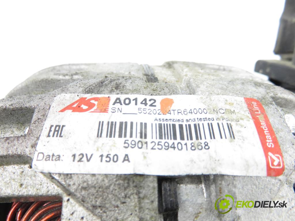 PEUGEOT PARTNER Skrzynia FURGON 2008 66,00 1.6 HDi 16V - 9HX (DV6AUTED4) 1560,00 Alternátor A0142 (Alternátor)