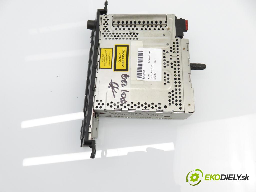 BMW 3 Compact (E46) HB 2002 85,00 316 ti - N42 B18 A 1796,00 RADIO CD 6919072