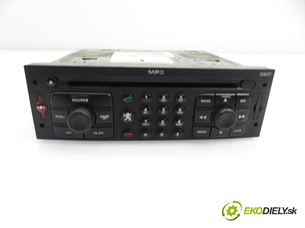 PEUGEOT 307 SW (3H) KOMBI 2006 80,00 1.6 HDI 110 - 9HZ (DV6TED4) 1560,00 RADIO CD 96611440XT