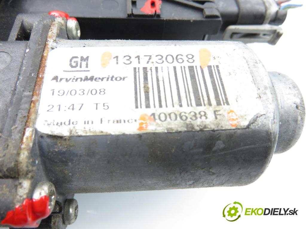 OPEL COMBO Nadwozie pełne/minivan KOMBIVAN 2008 55,00 1.3 CDTI 16V - Z 13 DTJ 1248,00 mechanismus oken 13173068 ; 400638F