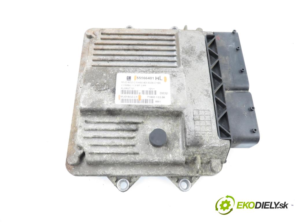 OPEL COMBO Nadwozie pełne/minivan KOMBIVAN 2008 55,00 1.3 CDTI 16V - Z 13 DTJ 1248,00 Riadiaca jednotka Motor 55566401HL ; MJD602C1