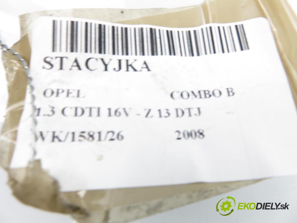 OPEL COMBO Nadwozie pełne/minivan KOMBIVAN 2008 55,00 1.3 CDTI 16V - Z 13 DTJ 1248,00 spinačka 90589313 ; 90589389 ; 24413106 (Spínacia skrinka)