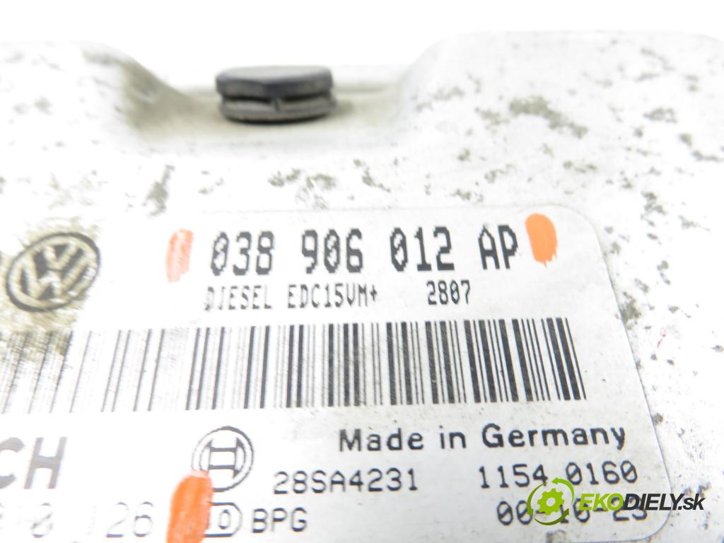 VW GOLF IV (1J1) HB 2000 81,00 1.9 TDI - ASV 1896,00 Riadiaca jednotka Motor 0281010126 ; 038906012AP