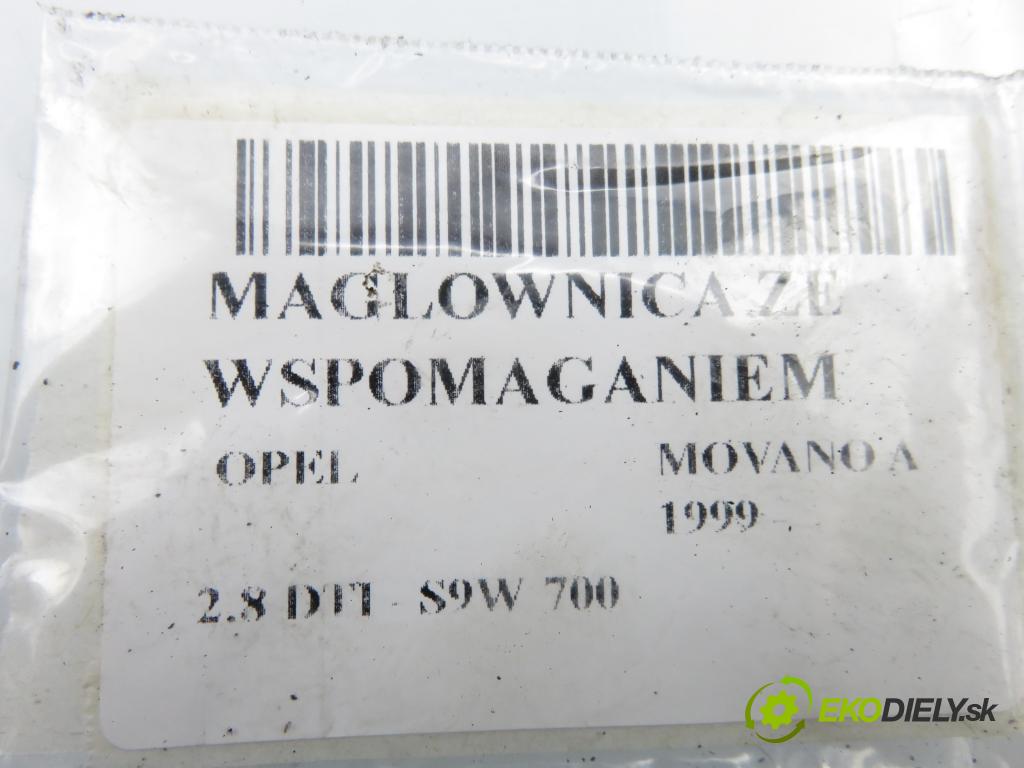 OPEL MOVANO Furgon (X70) HB 2000 84,00 2.8 DTI - S9W 700 2799,00 Riadenie ZE riadením 6820000002