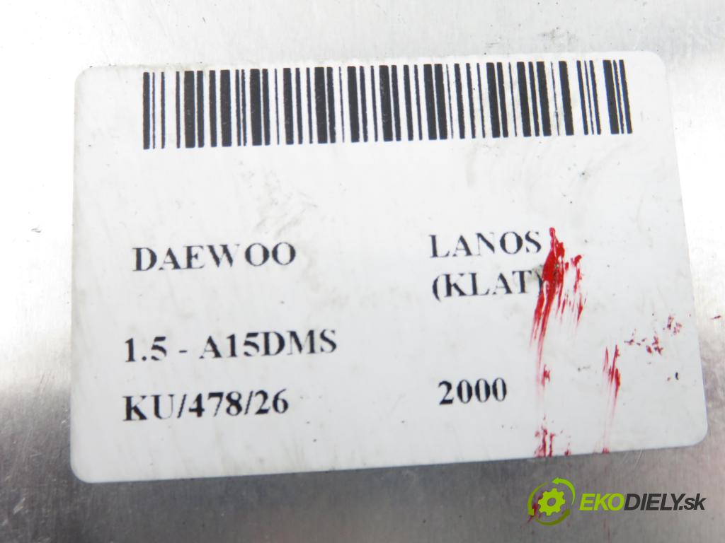 DAEWOO LANOS (KLAT) HB 2000 73,00 1.5 16V - A15DMS 1498,00 řídící jednotka motora 96283081