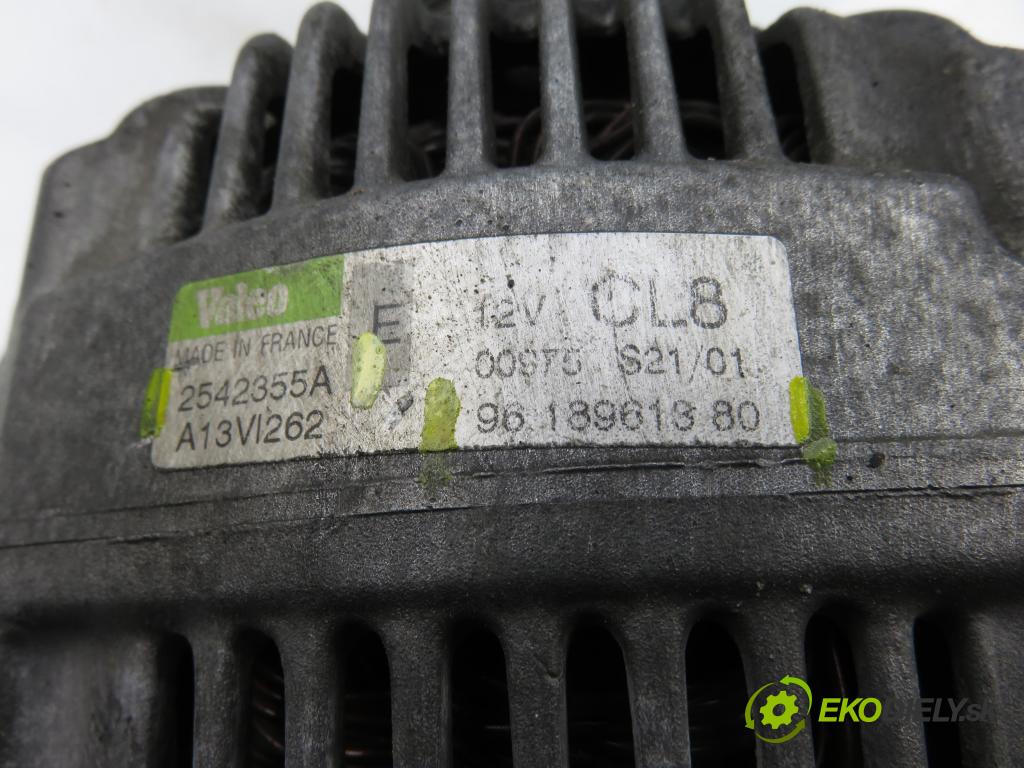 CITROEN XSARA (N1) HB 2001 120,00 2.0 16V - RFS (XU10J4RS) 1998,00 Alternátor 9618961380 ; 2542355A (Alternátor)