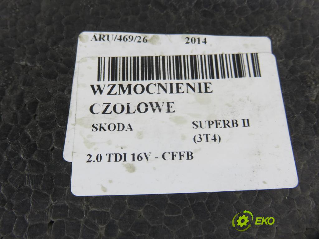 SKODA SUPERB II (3T4) SEDAN 2014 103,00 2.0 TDI 16V - CFFB 1968,00 Výstuha čelné 3T0807109D