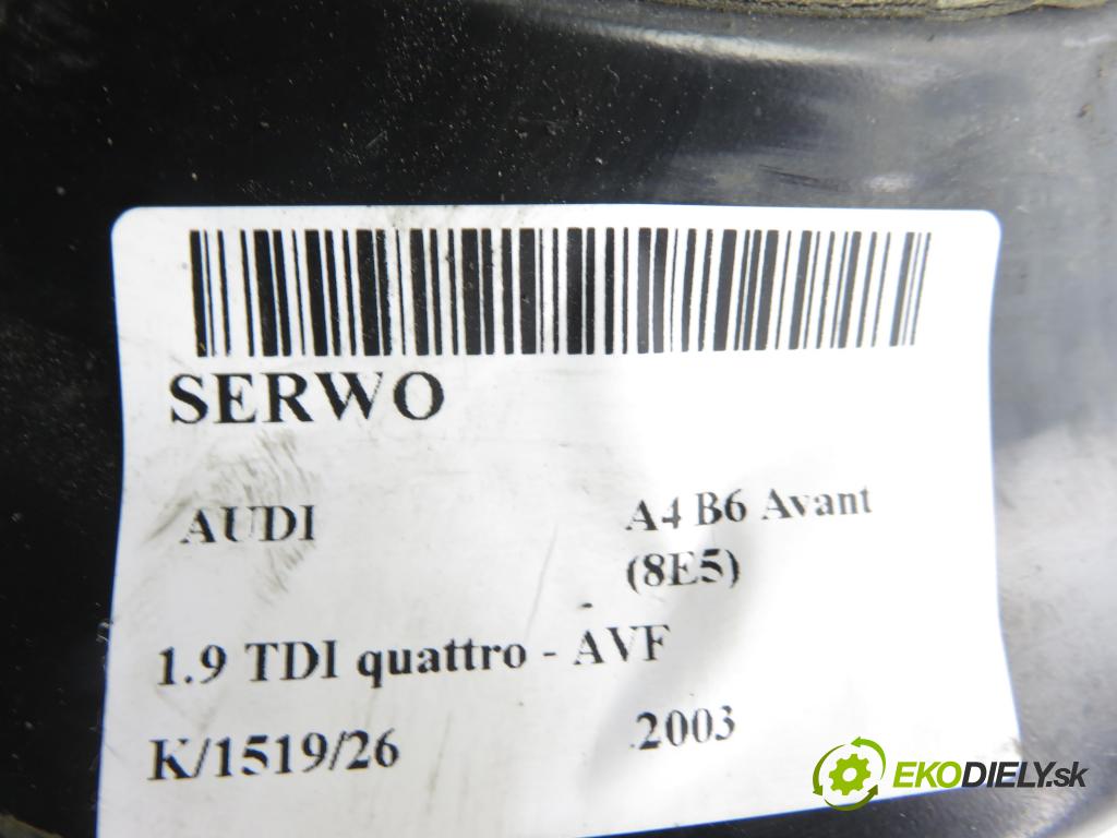 AUDI A4 Avant (8E5, B6) KOMBI 2003 96,00 1.9 TDI quattro - AVF 1896,00 posilovač 8E0612105N ; 03785942014 (Servočerpadlo)