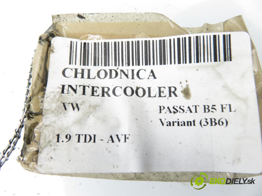 VW PASSAT B5.5 Variant (3B6) KOMBI 2001 96,00 1.9 TDI PD 130 - AVF 1896,00 chladič intercooler 8D0145805C