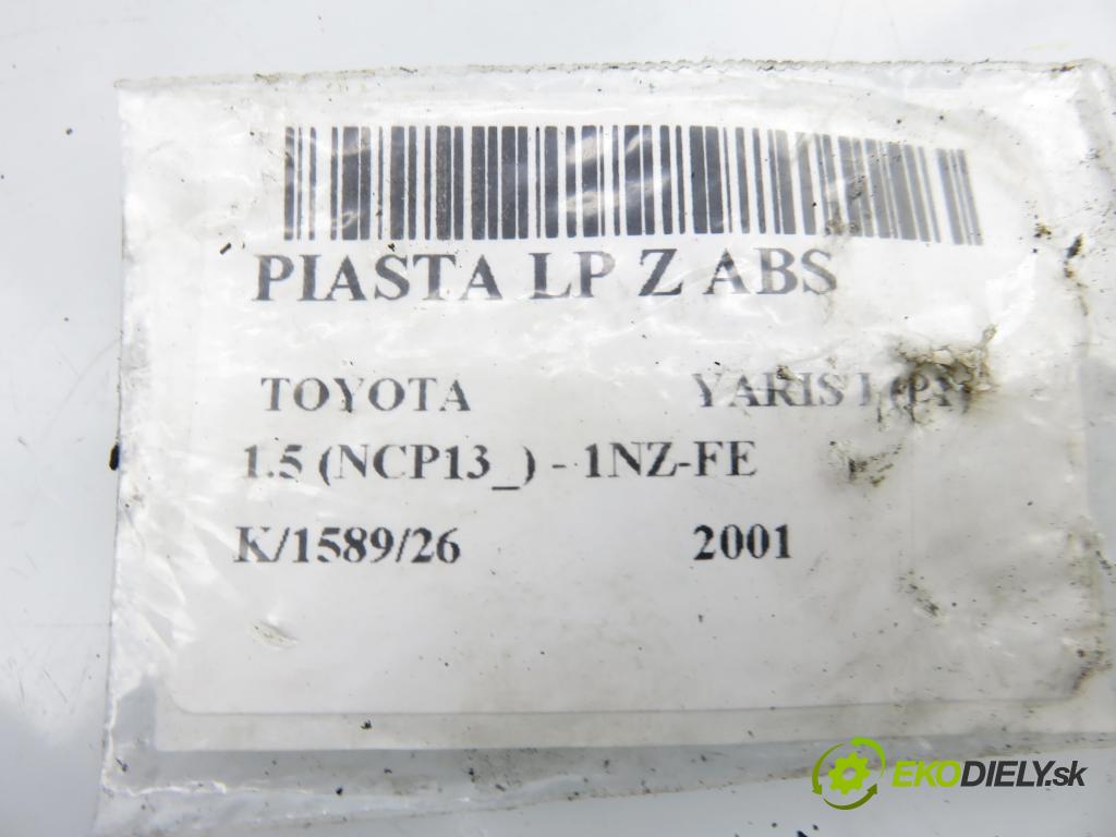 TOYOTA YARIS (_P1_) HB 2001 78,00 1.5 (NCP13_) 106 - 1NZ-FE 1497,00 náboj LP ABS
