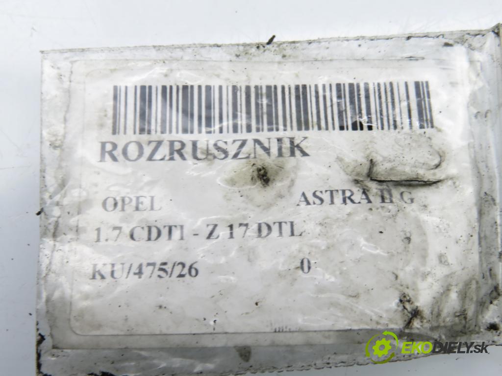 OPEL ASTRA G sedan (T98) SEDAN 2003 59,00 1.7 CDTI - Z 17 DTL 1686,00 startér S2001 (Startér)