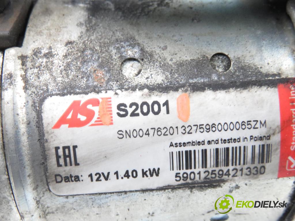 OPEL ASTRA G sedan (T98) SEDAN 2003 59,00 1.7 CDTI - Z 17 DTL 1686,00 startér S2001 (Startér)