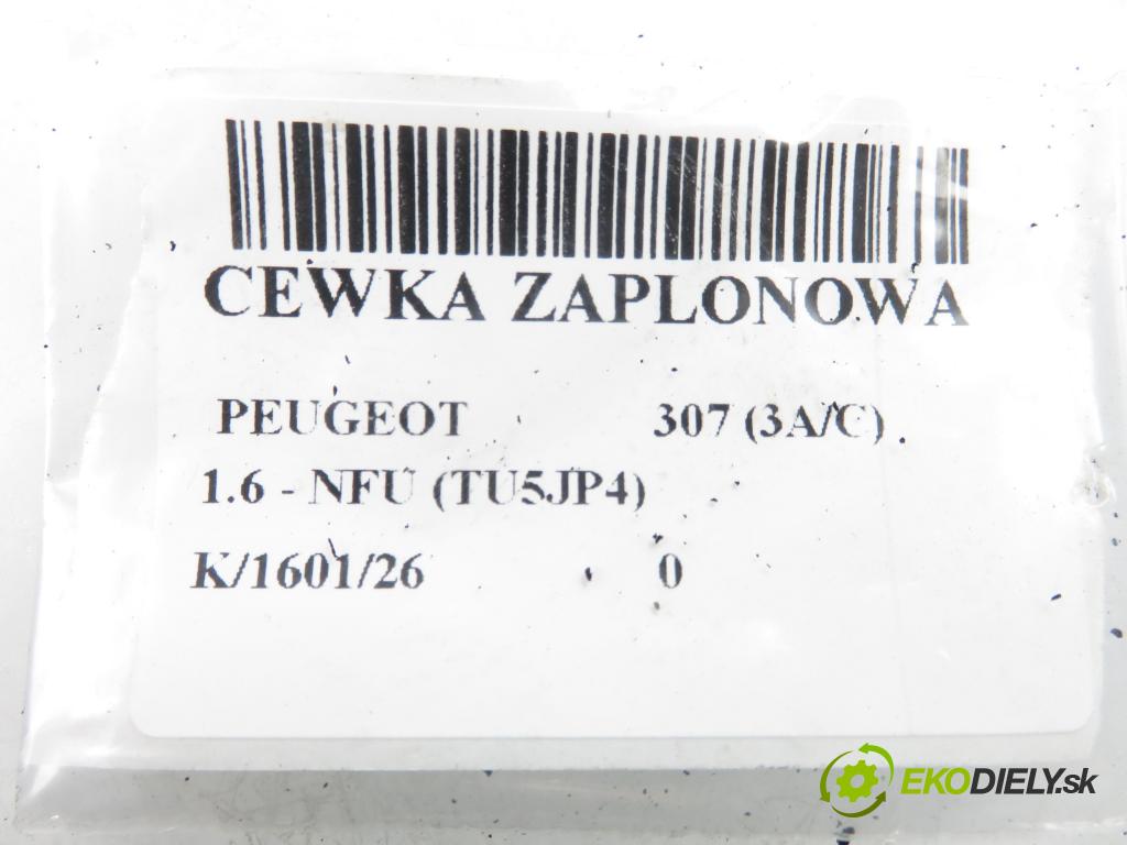 PEUGEOT 307 (3A/C) HB 2001 81,00 1.6 - NFU (TU5JP4) 1587,00 cívka zapalovací
