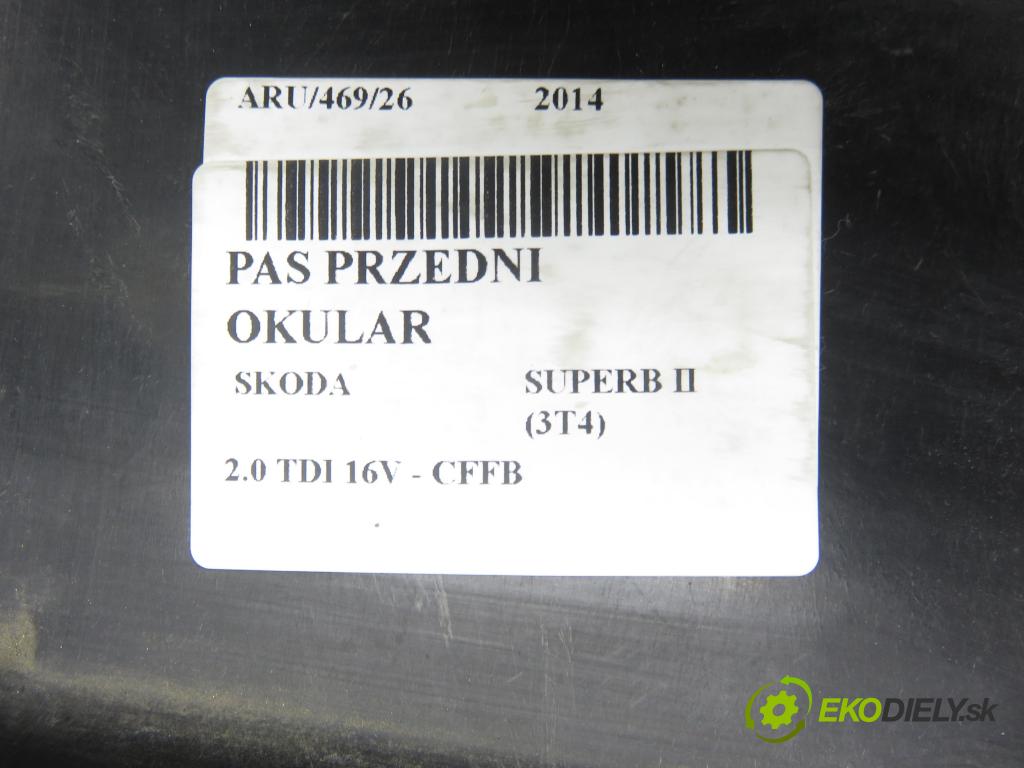 SKODA SUPERB II (3T4) SEDAN 2014 103,00 2.0 TDI 16V - CFFB 1968,00 Držiak predný 3T0805588D