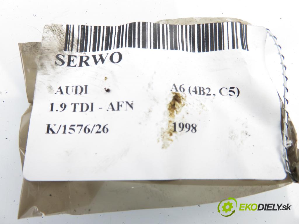 AUDI A6 (4B2, C5) SEDAN 1998 81,00 1.9 TDI - AFN 1896,00 posilovač 8D0612105F (Servočerpadlo)
