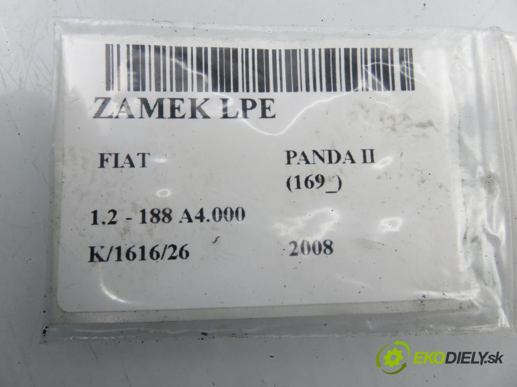 FIAT PANDA (169_) HB 2008 44,00 1.2 - 188 A4.000 1242,00 zámok 46842674