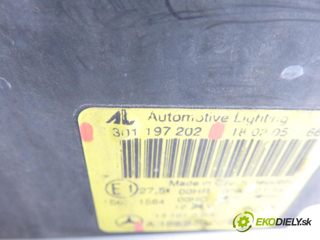 MERCEDES-BENZ KLASA A (W169) HB 2005 80,00 2.0 CDI 109 - OM 640.940 1991,00 světlo PP A1698200261 ; 0301197202