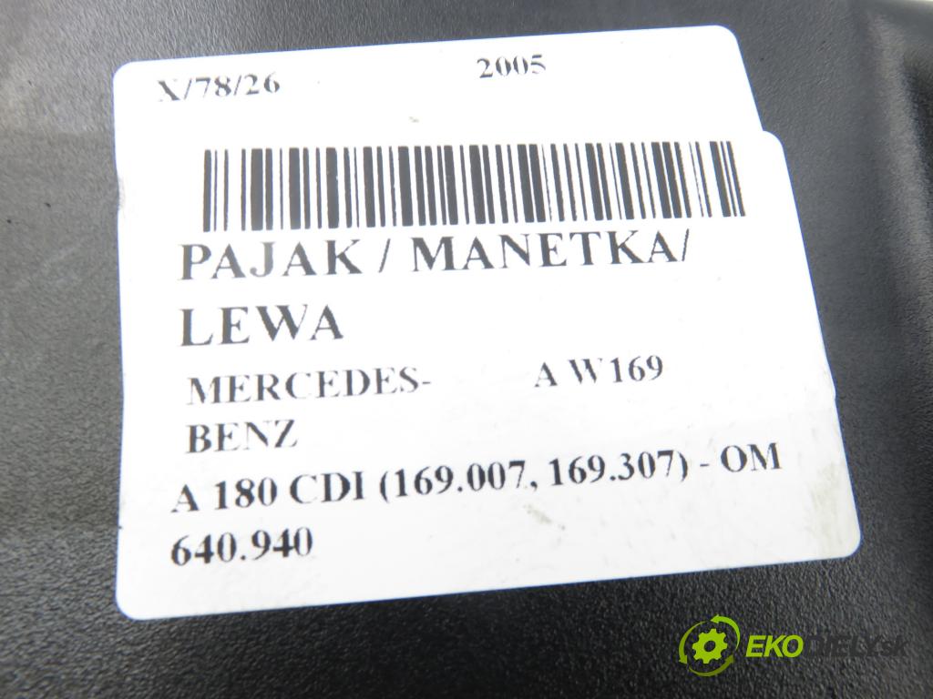 MERCEDES-BENZ KLASA A (W169) HB 2005 80,00 2.0 CDI 109 - OM 640.940 1991,00 / ŘAZENÍ / levá strana A1695450210