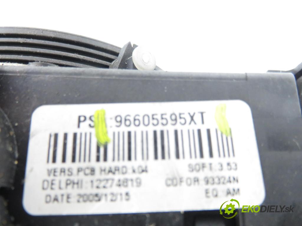 PEUGEOT 307 SW (3H) KOMBI 2006 80,00 1.6 HDI 110 - 9HZ (DV6TED4) 1560,00 PAKA/ŘAZENÍ/SADA: 96605595XT