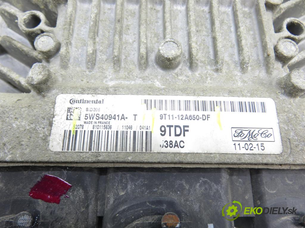 FORD TRANSIT CONNECT (P65_, P70_, P80_) KOMBIVAN 2011 81,00 1.8 TDCi - RWPA 1753,00 řídící jednotka motora 5WS40941AT ; 9T1112A650DF
