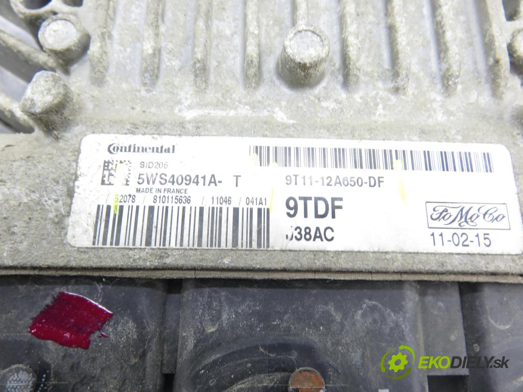 FORD TRANSIT CONNECT (P65_, P70_, P80_) KOMBIVAN 2011 81,00 1.8 TDCi - RWPA 1753,00 řídící jednotka motora 5WS40941AT ; 9T1112A650DF