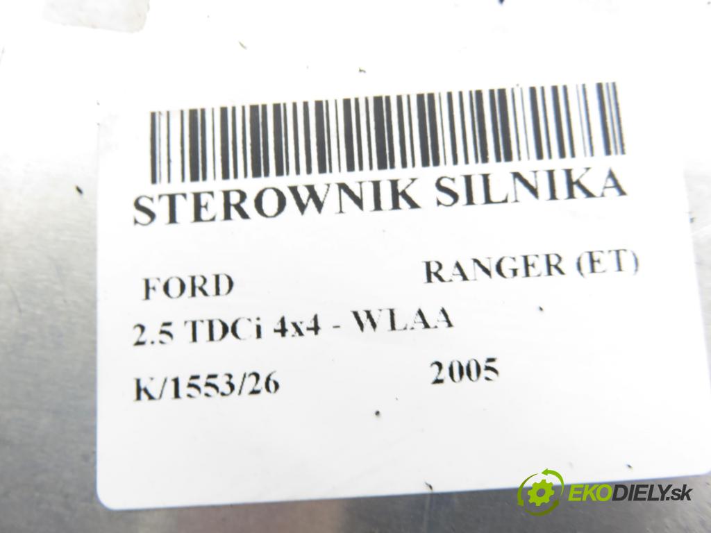 FORD RANGER (ET) PICK-UP 2005 105,00 2.5 TDCi 4x4 - WLAA 2499,00 řídící jednotka motora 0281011826
