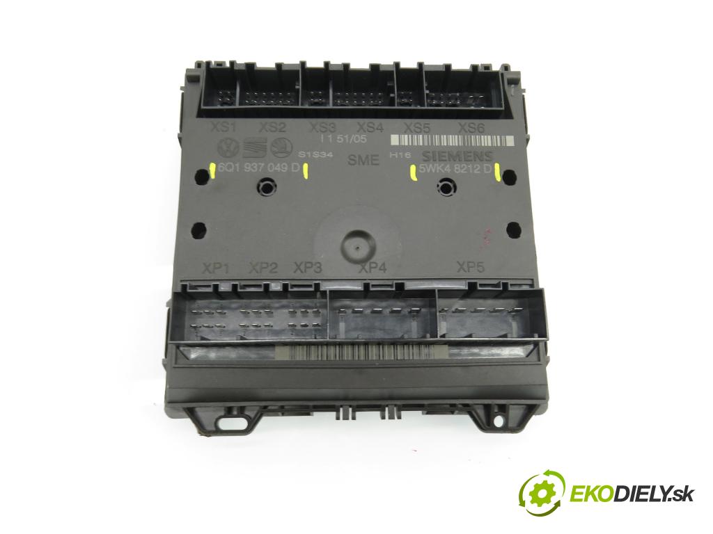 SKODA FABIA I Combi (6Y5) KOMBI 2006 55,00 1.4 16V - BKY 1390,00 MODUL komfortu 5WK48212D ; 6Q1937049D