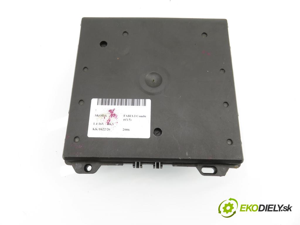 SKODA FABIA I Combi (6Y5) KOMBI 2006 55,00 1.4 16V - BKY 1390,00 MODUL komfortu 5WK48212D ; 6Q1937049D