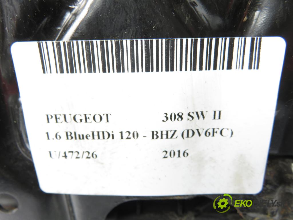 PEUGEOT 308 SW II KOMBI 2016 88,00 1.6 BlueHDi 120 - BHZ (DV6FC) 1560,00 MODUL akumulátora 9675350280