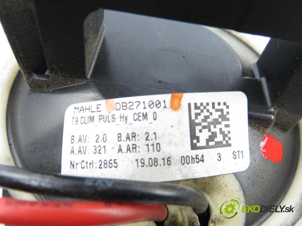 PEUGEOT 308 SW II KOMBI 2016 88,00 1.6 BlueHDi 120 - BHZ (DV6FC) 1560,00 ventilátor větráku DB271001