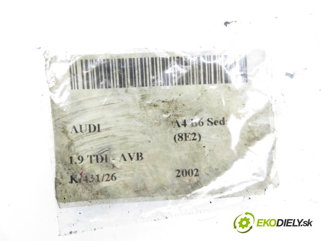 AUDI A4 (8E2, B6) SEDAN 2002 74,00 1.9 TDI - AVB 1896,00 Vstrekovač 038130073AJ (Vstrekovač paliva)