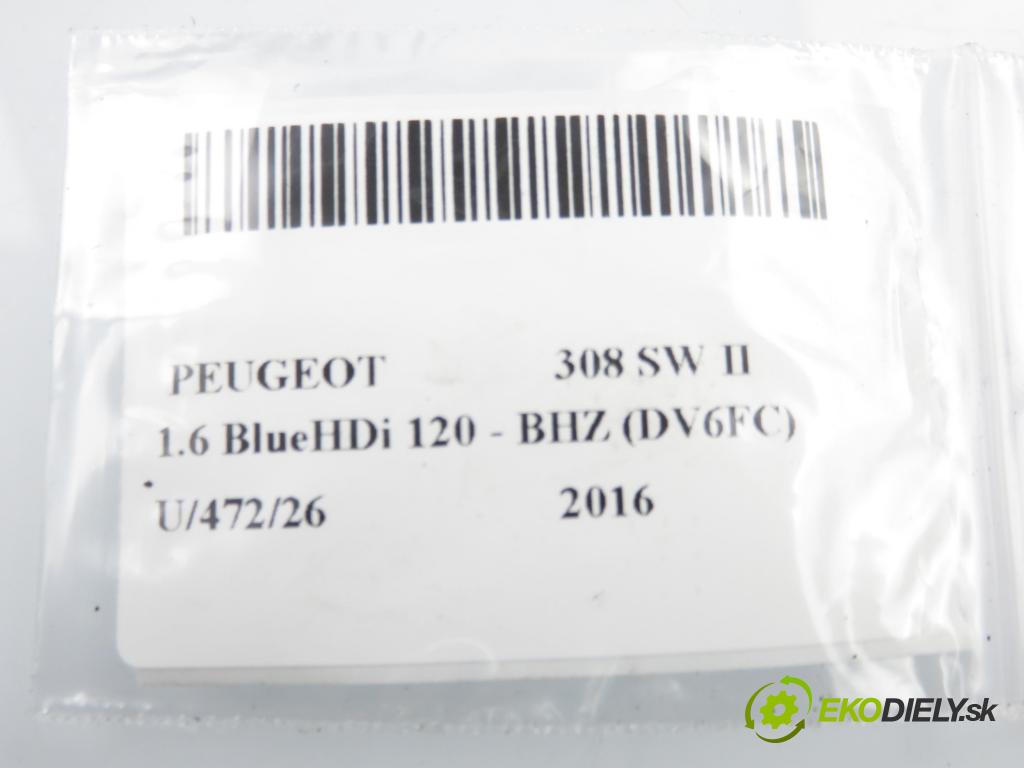 PEUGEOT 308 SW II KOMBI 2016 88,00 1.6 BlueHDi 120 - BHZ (DV6FC) 1560,00 ovladač rádia 98084115XU