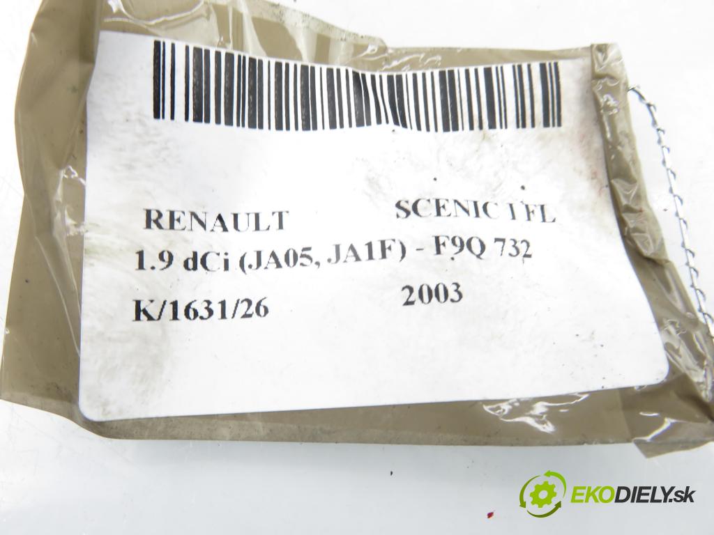 RENAULT SCENIC I (JA0/1_) MINIVAN 2003 75,00 1.9 dCi (JA05, JA1F) - F9Q 732 1870,00 PAKA/ŘAZENÍ/SADA: V7700428202 ; 54034960A