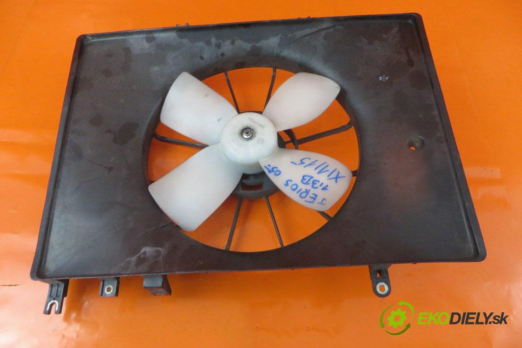 DAIHATSU TERIOS I 1.3 4WD K3-VE   63 kW 86 km  Ventilátor chladič vody  (Ventilátory)