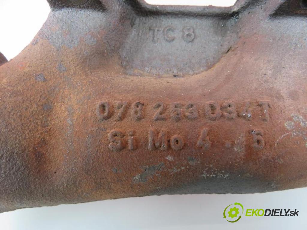 AUDI A4 B5 (8D) 2.6 V6 ABC automatic 4 110 kW 150 km  potrubí výfuk 078253034T (Výfukové potrubí)