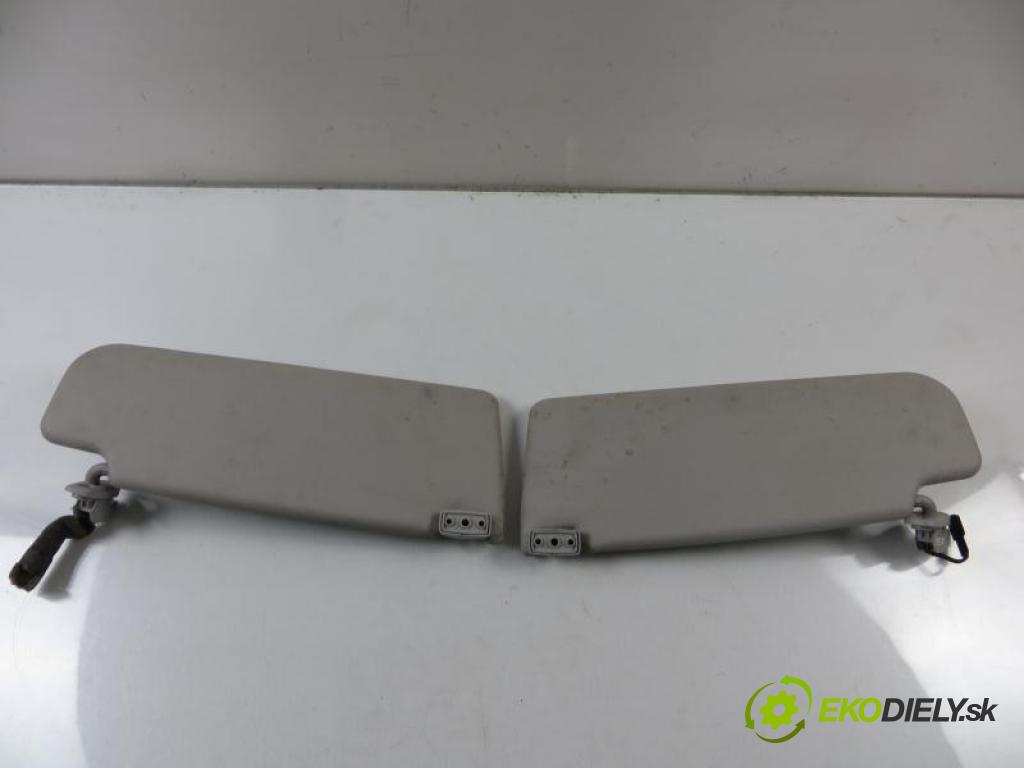 SEAT ALTEA (5P1) 2.0 TDI 16V CFHC, BKD manual 6 - stupňová 103 kW 140 km kryty protislnečné 5P0857552A (Slnečné clony)