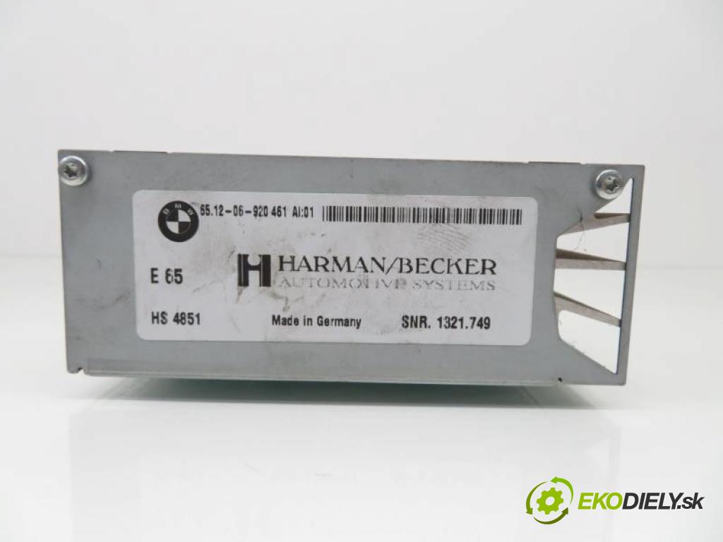 BMW 5 E60,E61 3.0 530 D N57 306 D2,M57 306 D2 automatic 6 - stupňová 160 kW 218 km  zesilovač anténní 651206920461 (CD měniče)