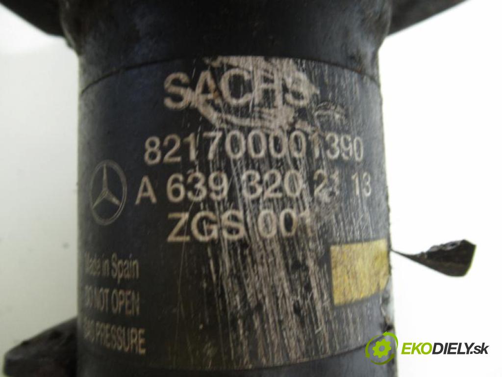 MERCEDES BENZ VITO W639 2.2 CDI 109 OM 646.983 manual 6 - stupňová 65 kW 88 km  tlumič LP 821700001390