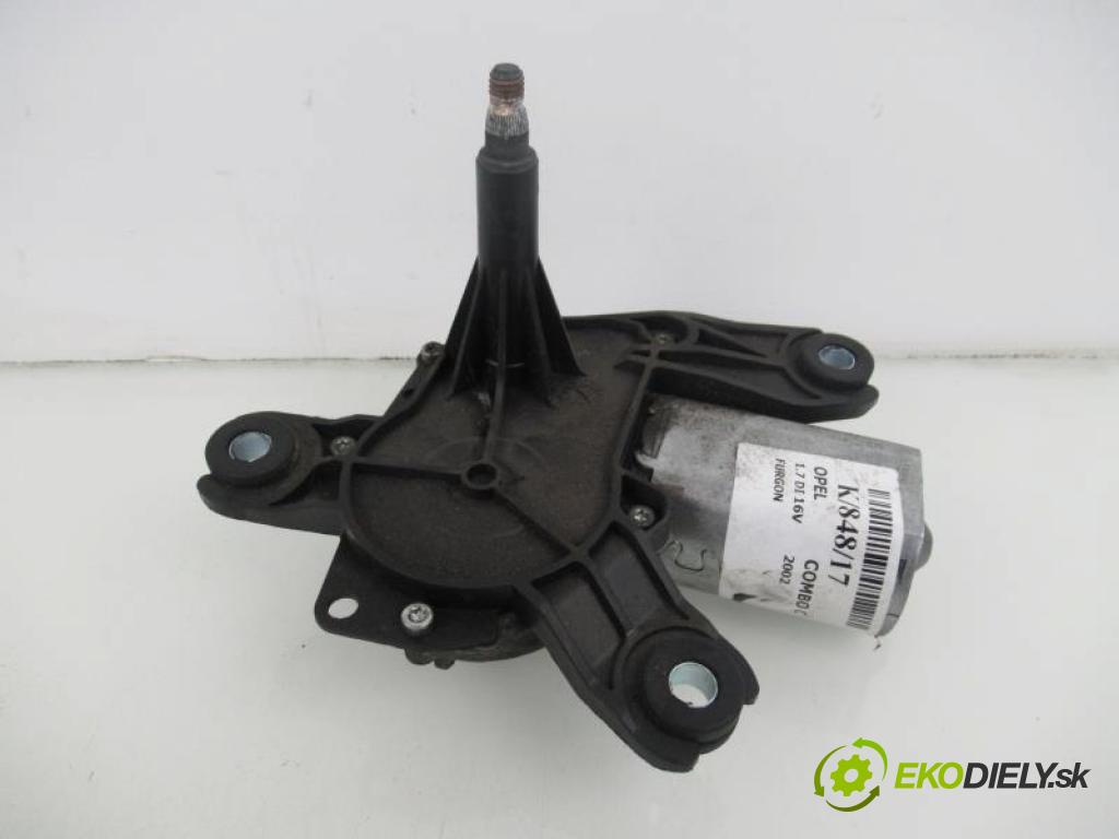 OPEL COMBO C 1.7 DI 16V (ISUZU) Y 17 DTL manual 5 - stupňová 48 kW 65 km  Motorček stierače zad. 9225634LH (Motorčeky stieračov predné)