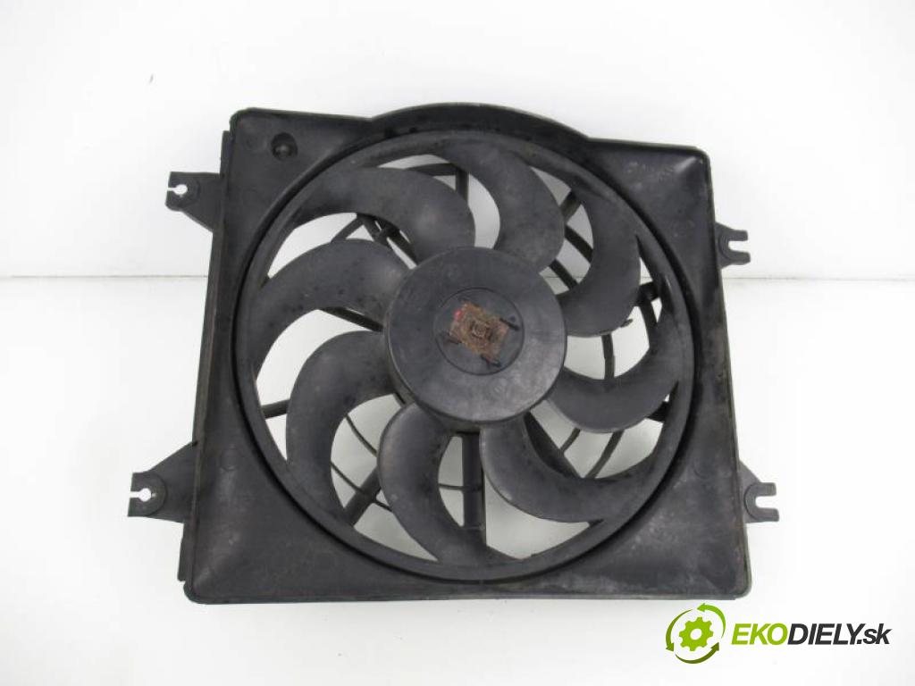 HYUNDAI ACCENT I (X-3) 1.3 I 12V G4EH manual 5 - stupňová 62 kW 84 km  Ventilátor chladič vody  (Ventilátory)