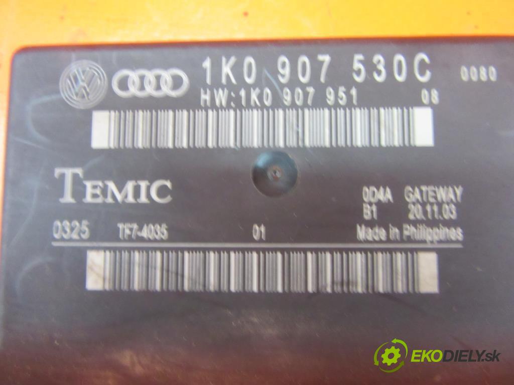 VW GOLF V 5 1.9 TDI BKC, BXE, BLS   77 kW 105 km  řídící jednotka GATEWAY 1K0907530C (Moduly komfortu)