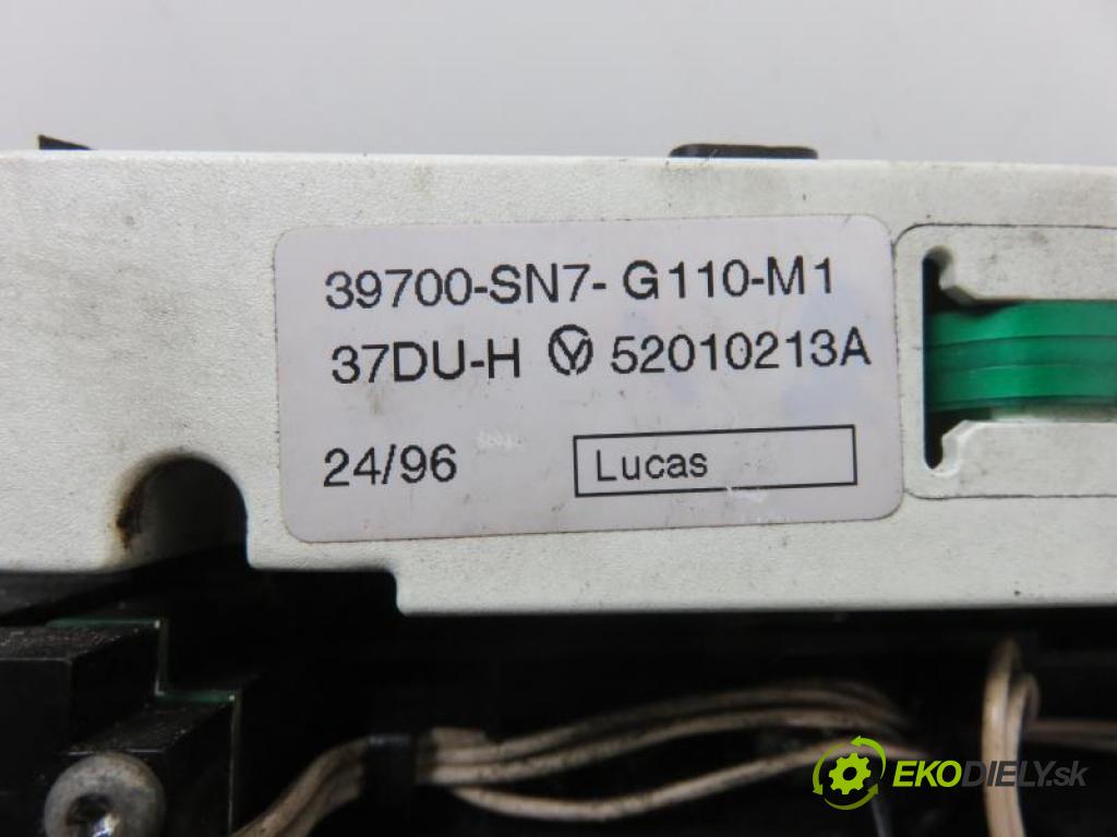 HONDA ACCORD V 2.0 I-TDI 20T2N15N manual 5 - stupňová 77 kW 105 km  Panel kúrenia - klimatizácia 52010213A (Prepínače, spínače, tlačidlá a ovládače kúrenia)