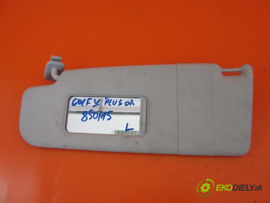 VW GOLF V PLUS 1.9 TDI BRU, BXJ, BXF 66 kW 90 km kryty protislnečné (Slnečné clony)