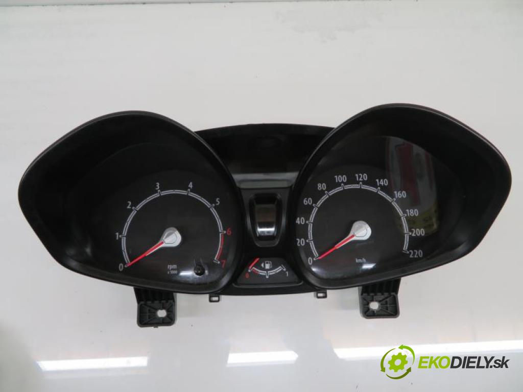 FORD FIESTA MK7 VII 1.25 16V SNJB, SNJA manual 5 - stupňová 60 kW 82 km  prístrojovka elektrický 8A6T10849AD/8A6T10849AE (Přístrojové desky, displeje)