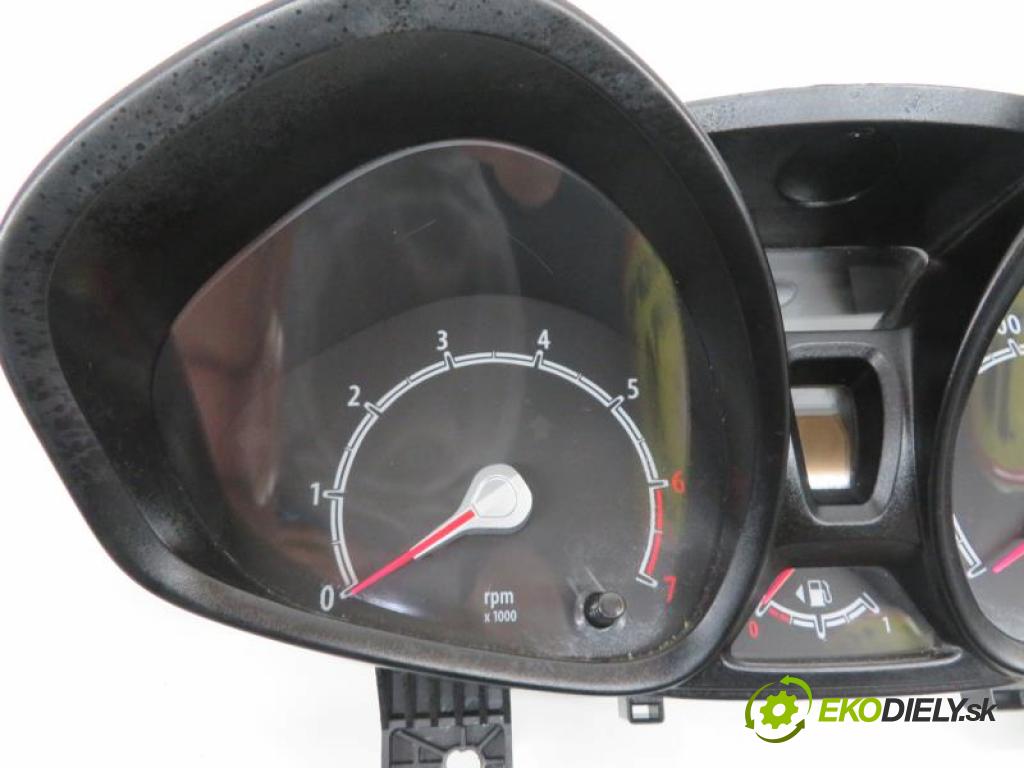 FORD FIESTA MK7 VII 1.25 16V SNJB, SNJA manual 5 - stupňová 60 kW 82 km  prístrojovka elektrický 8A6T10849AD/8A6T10849AE (Přístrojové desky, displeje)