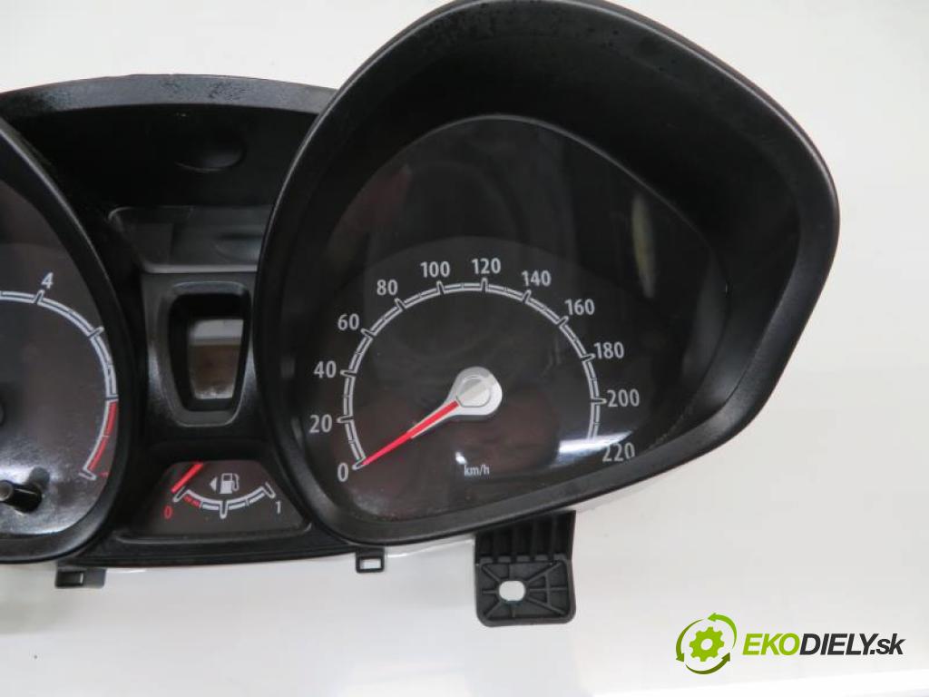 FORD FIESTA MK7 VII 1.25 16V SNJB, SNJA manual 5 - stupňová 60 kW 82 km  prístrojovka elektrický 8A6T10849AD/8A6T10849AE (Přístrojové desky, displeje)