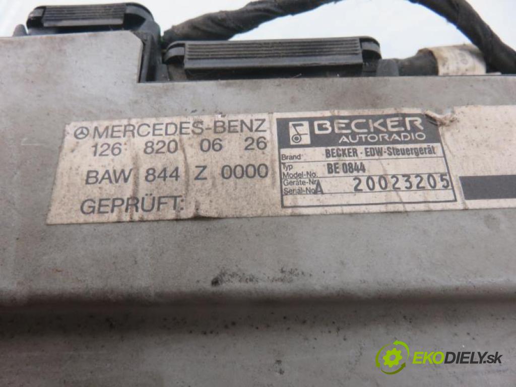 MERCEDES BENZ W124 2.3 230 CE (124.043) M 102.982 automatic  100 kW 136 km  Zosilňovač antenový 1268200626/BAW844Z0000 (CD meniče)
