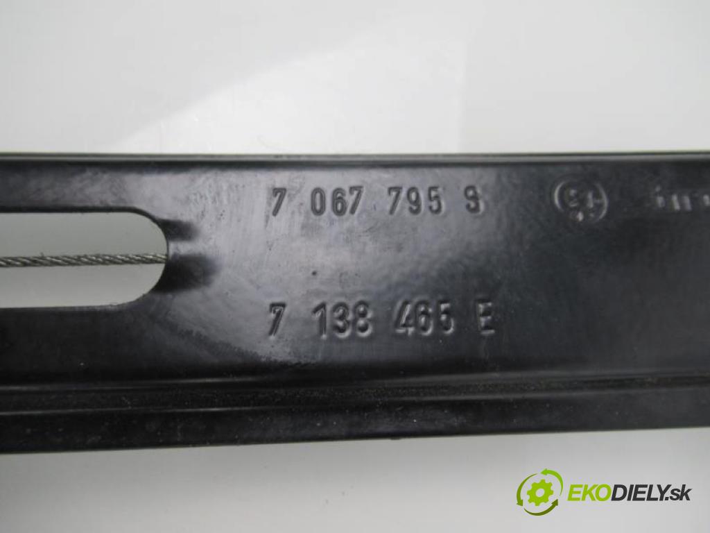 BMW 1 E87,81,82,88 118 D N47 D20 A, N47 D20 C manual 6 - stupňová 90 kW 122 km  mechanismus oken 7067795S/7138465E/6927027